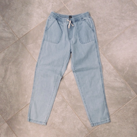 Girls Drawstring Jeans/Pants - Picture 3 of 5